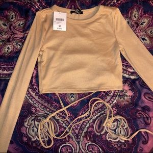 Forever 21- Cut out Crop Top